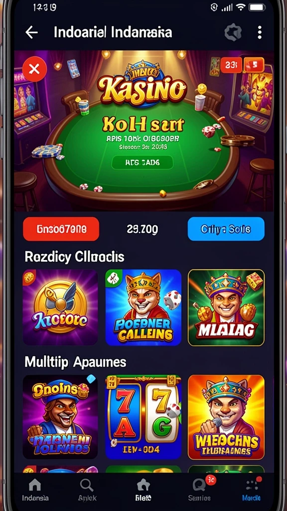 Fitur live chat untuk berinteraksi dengan pemain lain.