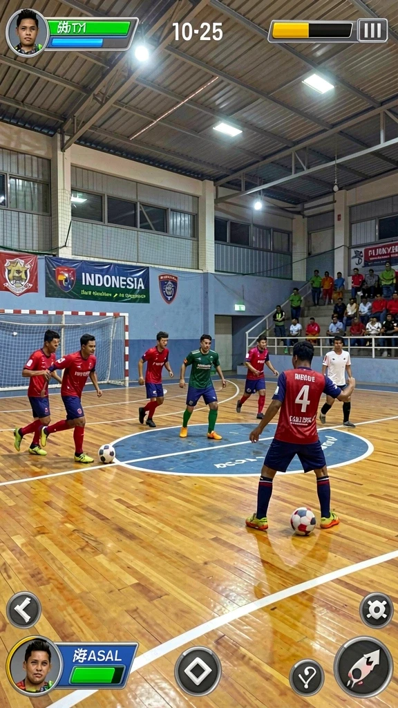 Tangkapan layar menunjukkan berbagai permainan yang tersedia.