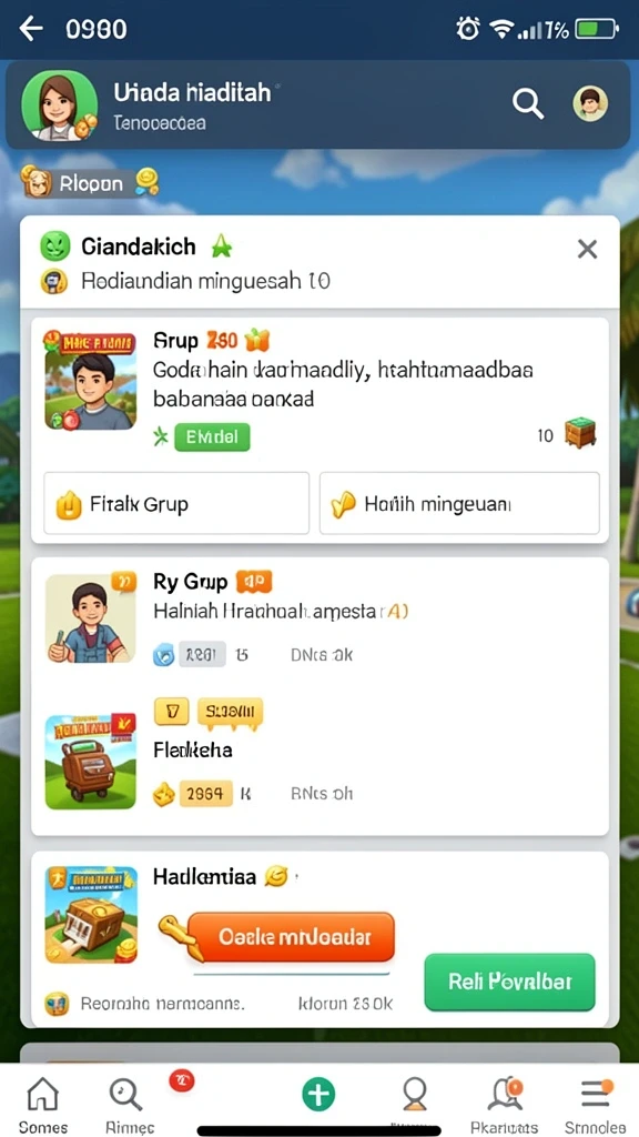Tampilan antarmuka yang user-friendly dan menarik.