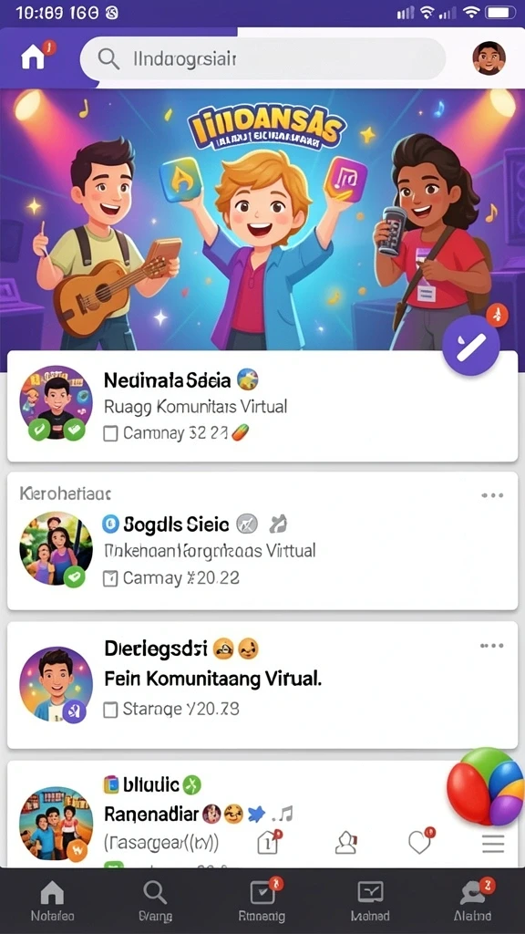 Tampilan antarmuka yang ramah pengguna.