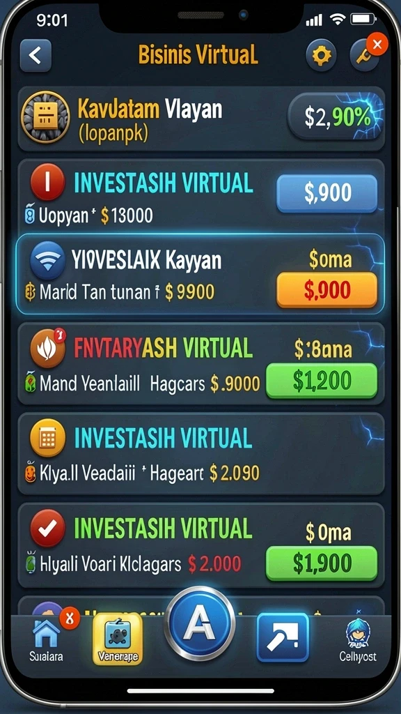 Berbagai pilihan permainan yang seru dan menantang.